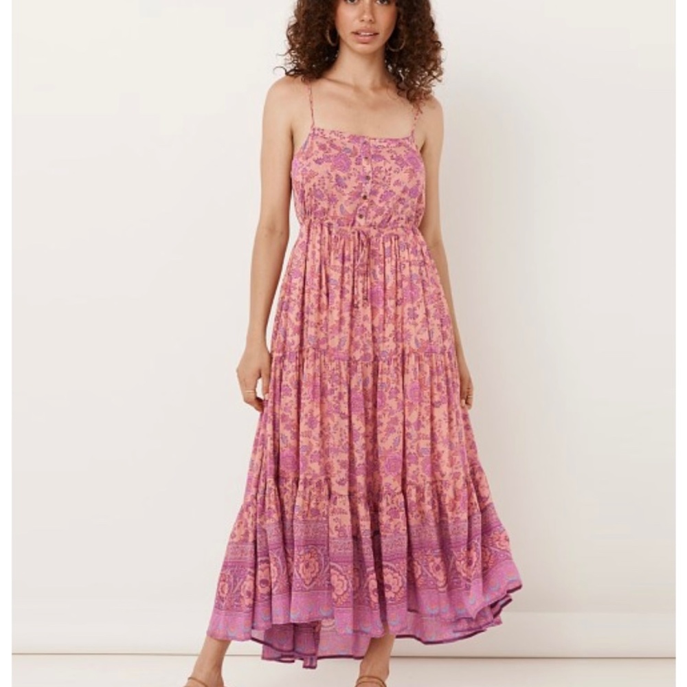 SPELL Folk Song Blossom Sundress Size Small